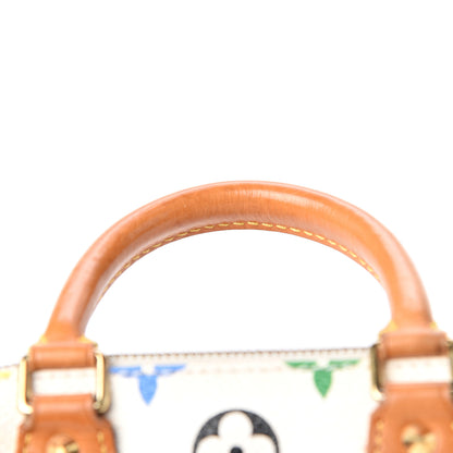 Louis Vuitton Monogram Multicolor Mini Sac HL Speedy White 8 of 9