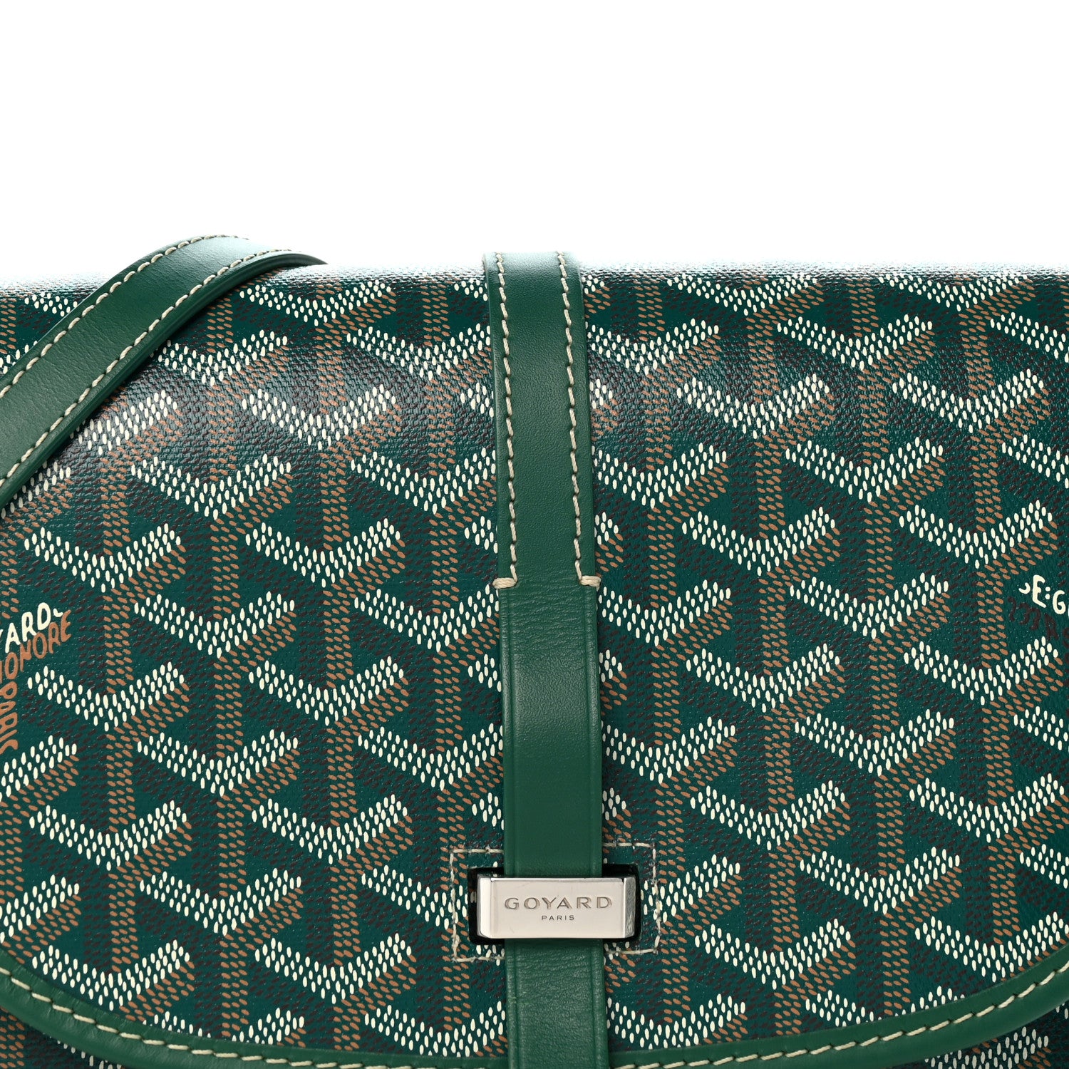 Goyard Goyardine Belvedere II PM Messenger Bag Green 7 of 13