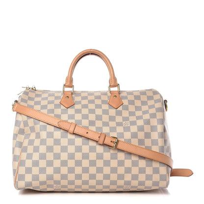 Louis Vuitton Damier Azur Speedy Bandouliere 35 1 of 9