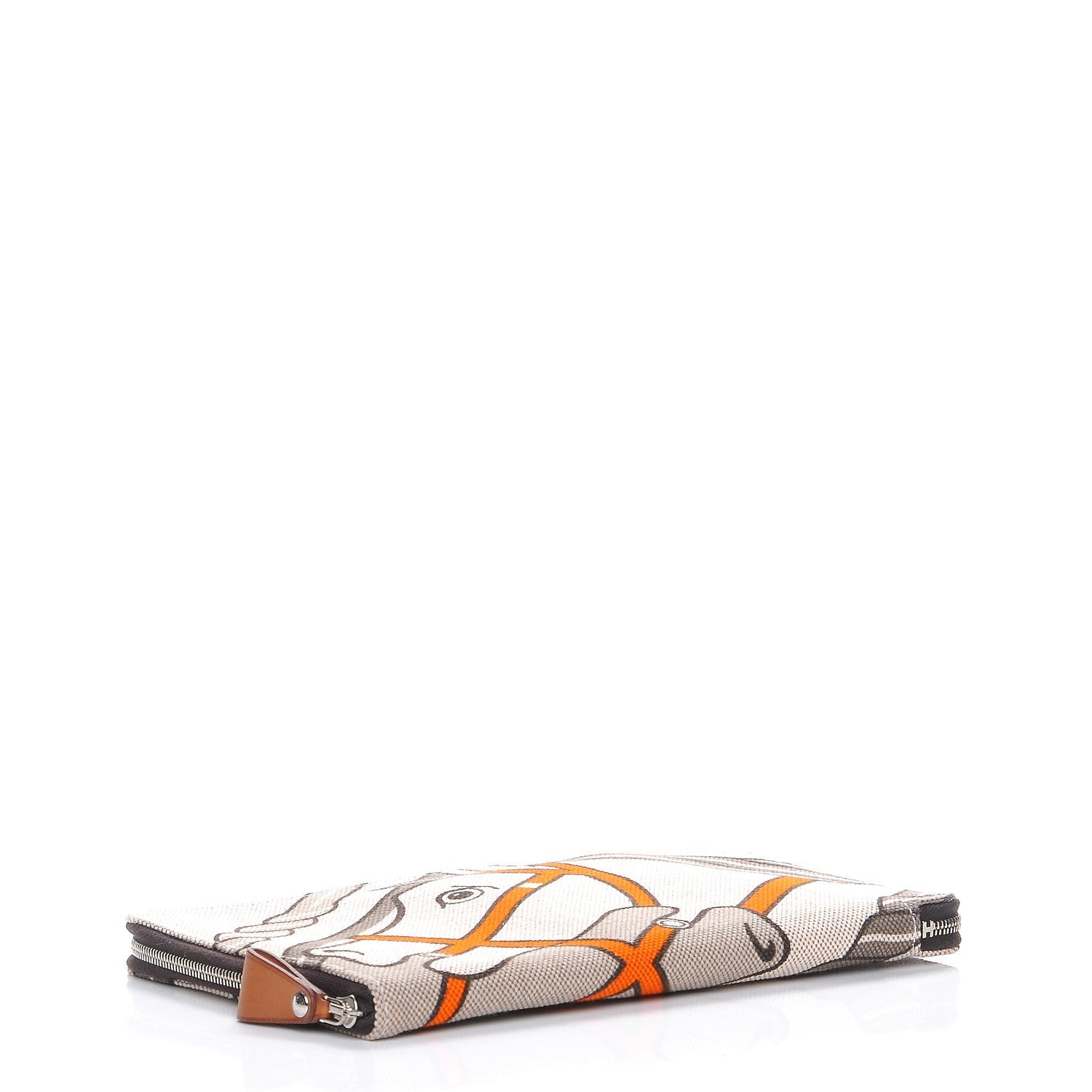 Hermes Toile Steeple GM Wallet 4 of 8