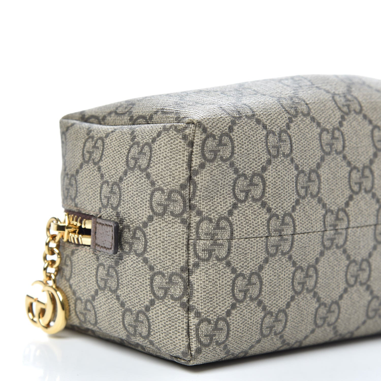 Gucci Soft GG Supreme Monogram Calfskin Medium Ophidia Cosmetic Case Beige Ebony New Acero 8 of 10