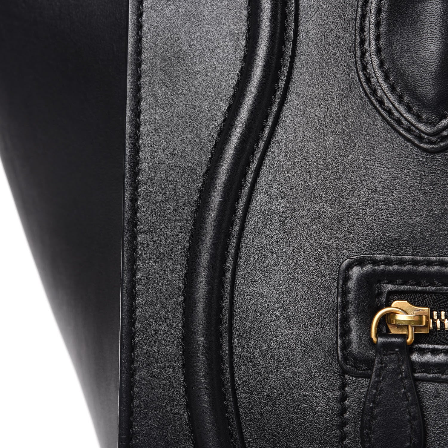 Celine Smooth Calfskin Mini Luggage Black 15 of 21