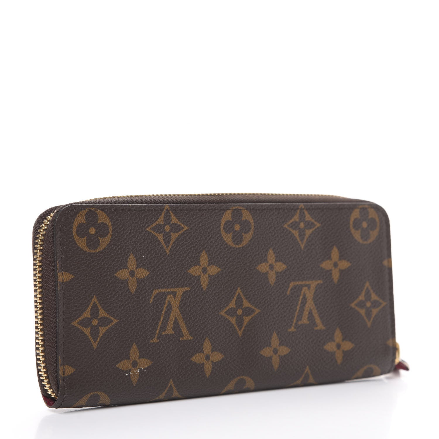Louis Vuitton Monogram Clemence Wallet Fuchsia 2 of 9