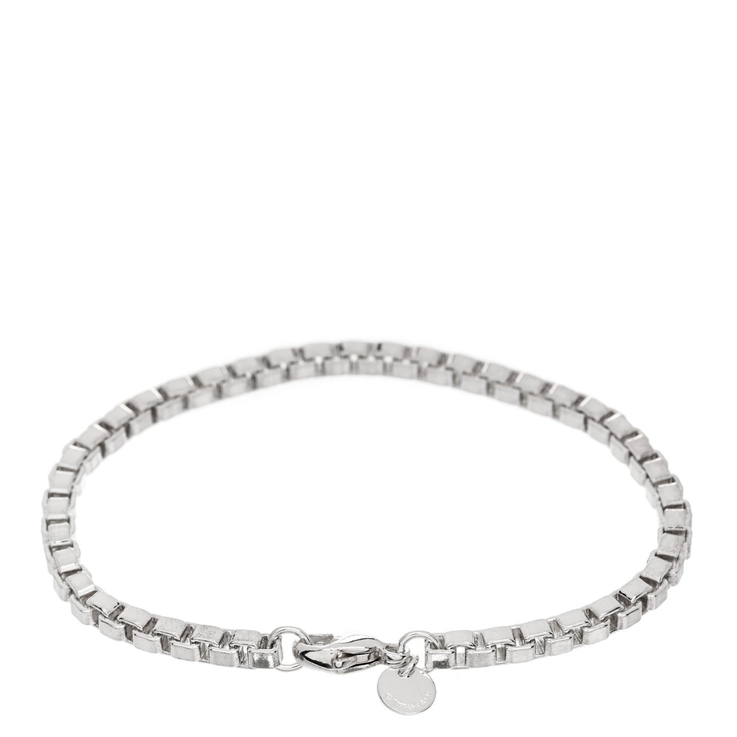 Sterling Silver 4mm Venetian Link Bracelet
