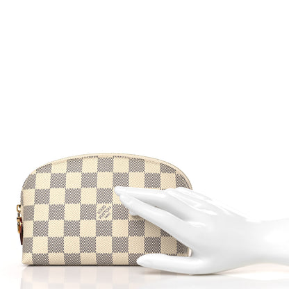 Louis Vuitton Damier Azur Cosmetic Pouch 2 of 8