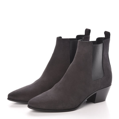 Saint Laurent Suede Chelsea Boots 36.5 3 of 8