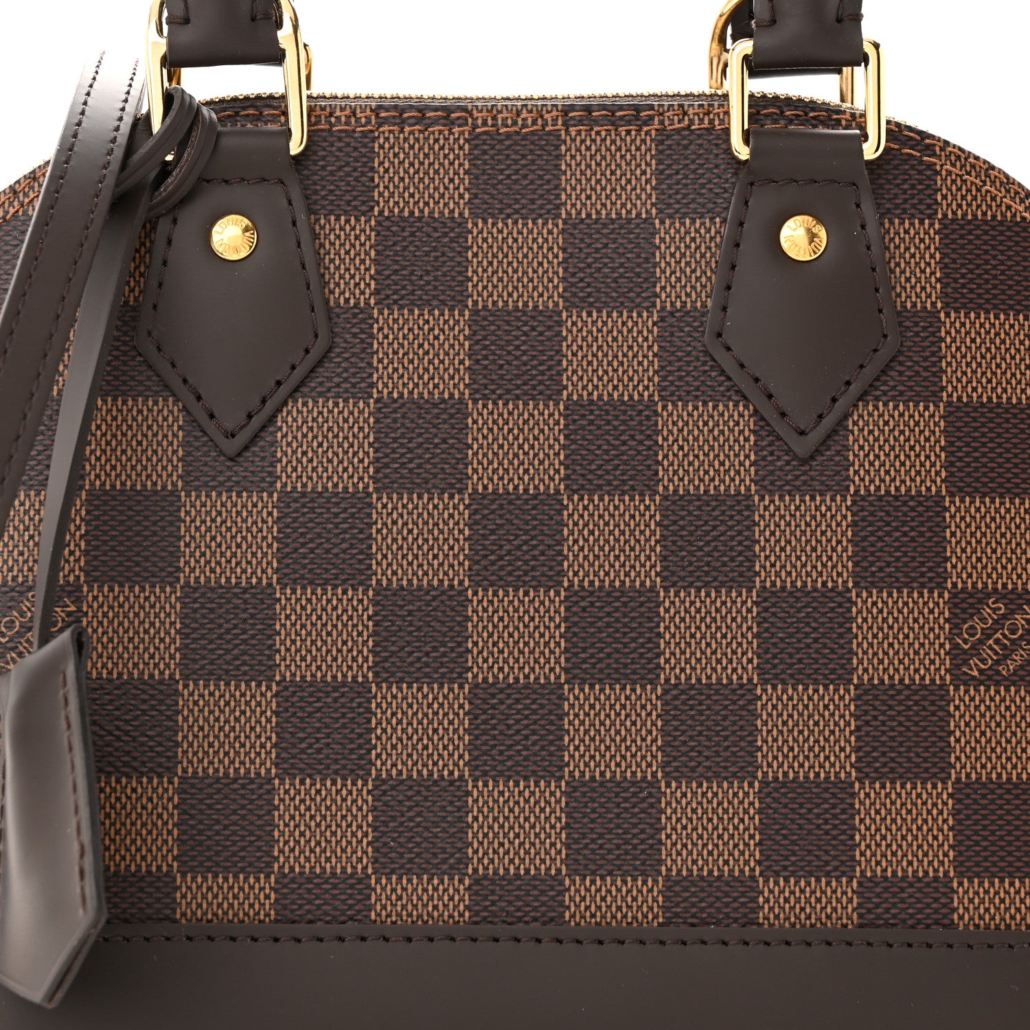 Louis Vuitton Damier Ebene Alma BB 7 of 10