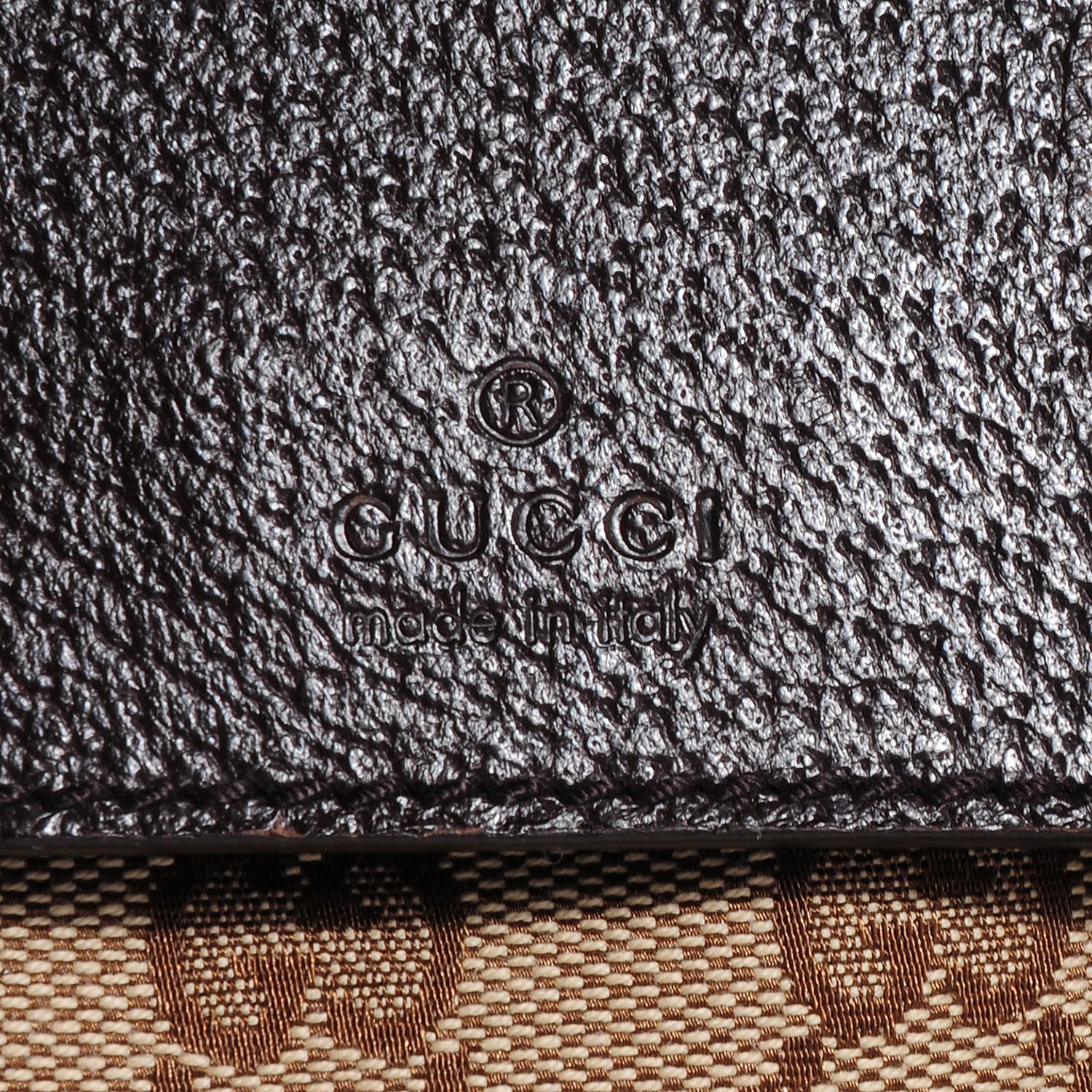 Gucci GG Monogram Web Double Pocket Belt Bag Dark Brown 6 of 8