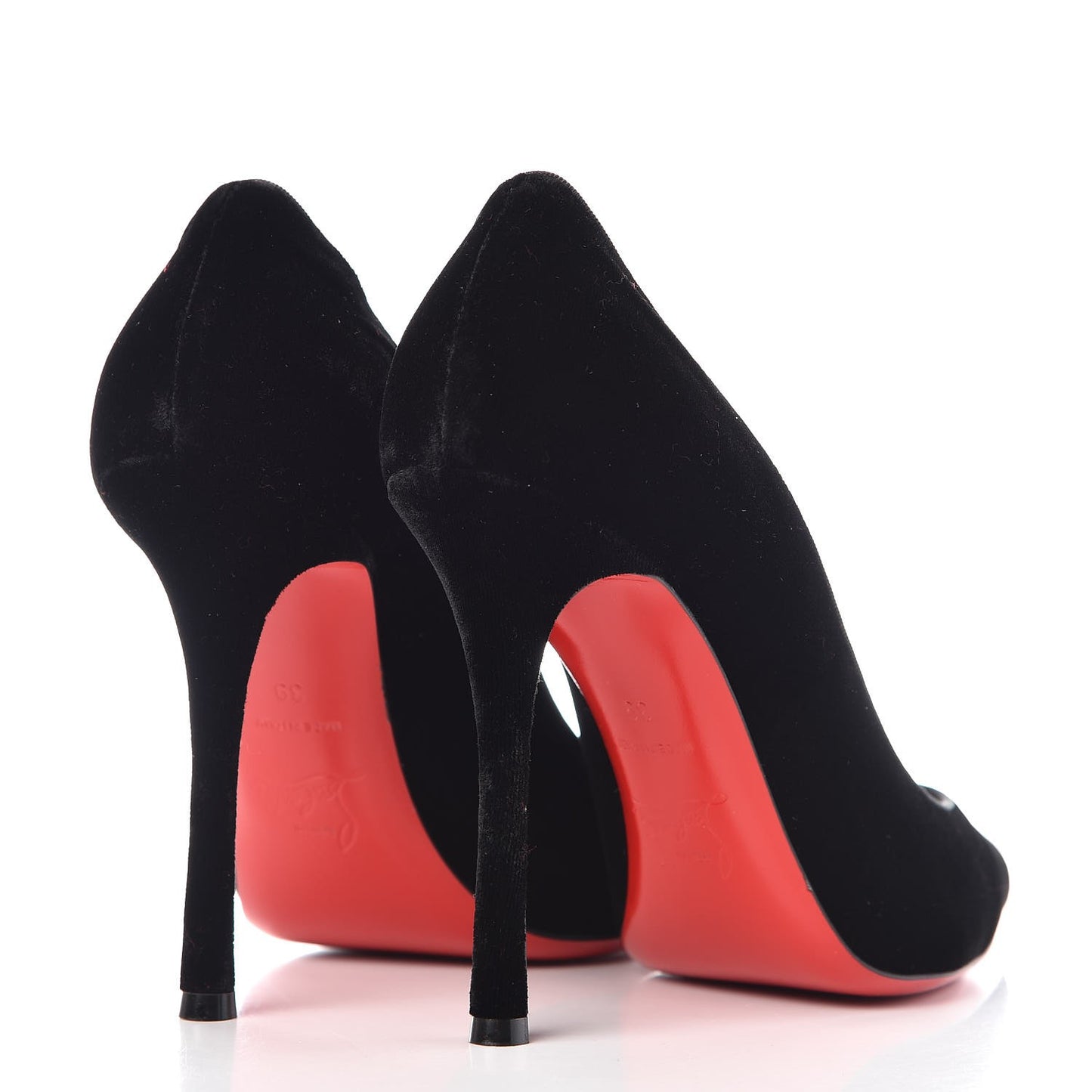 Velvet Decoltish 100 Pumps 39 Black