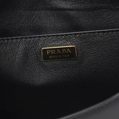 Prada City Calf Saffiano Cahier Bag Black 6 of 9