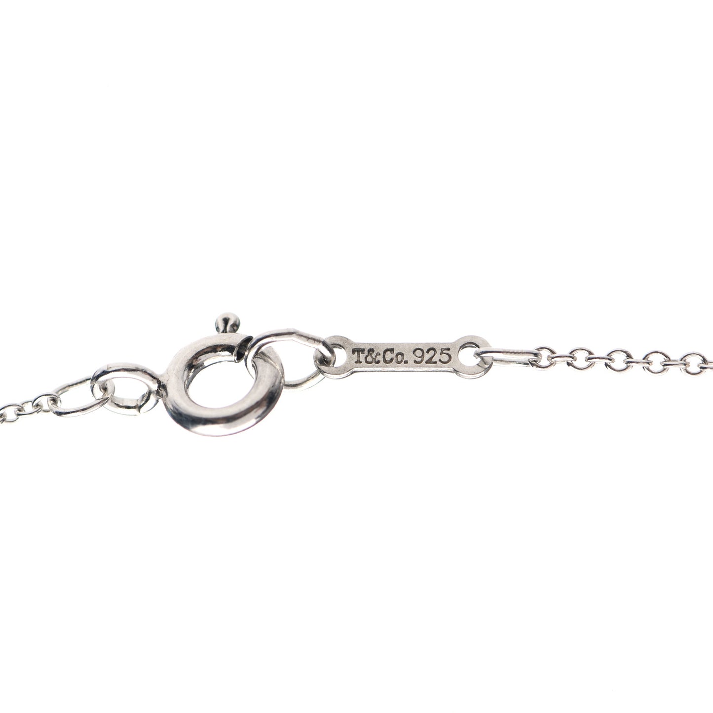 Sterling Silver Paloma Picasso Graffiti Love Pendant Necklace