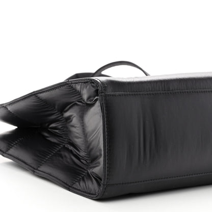Telfar Nylon Medium Puff Shopping Bag Black 8 of 11