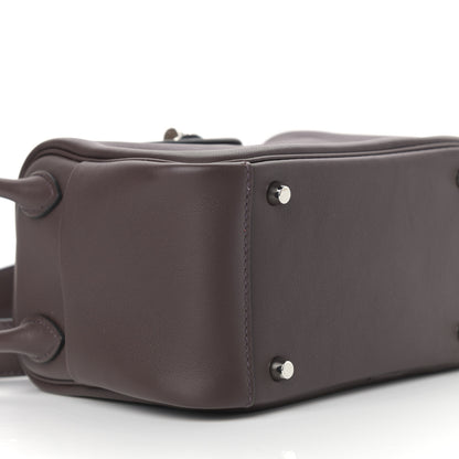 Hermes Swift Mini Lindy 20 Rouge Sellier 8 of 9