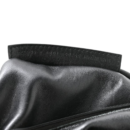 Balenciaga Agneau Logo Print Market XL Shopper Black Black 6 of 9