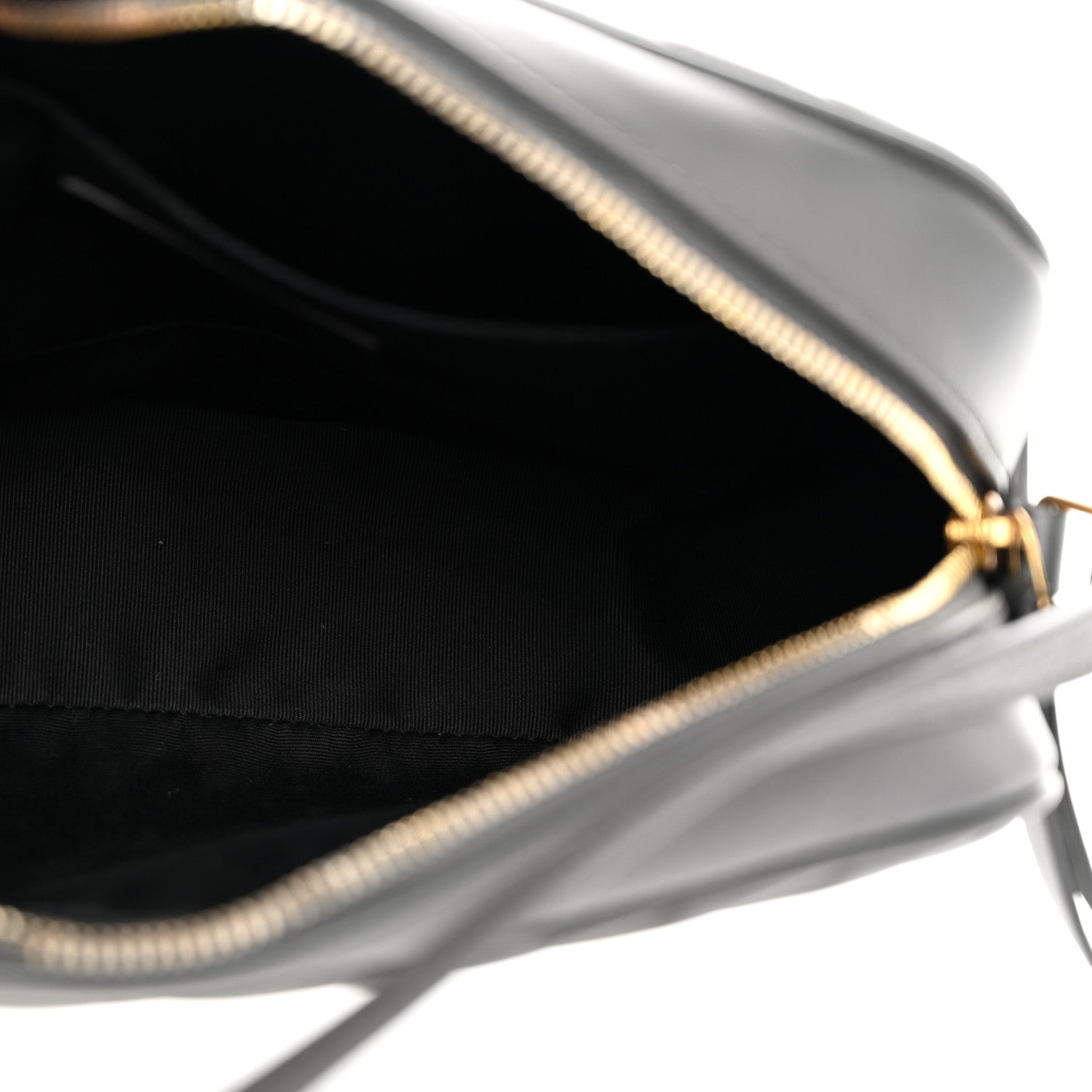 Saint Laurent Calfskin Matelasse Monogram Lou Camera Bag Greyish Brown 5 of 10