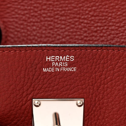 Hermes Taurillon Clemence JPG Birkin 42 Rouge H 6 of 19
