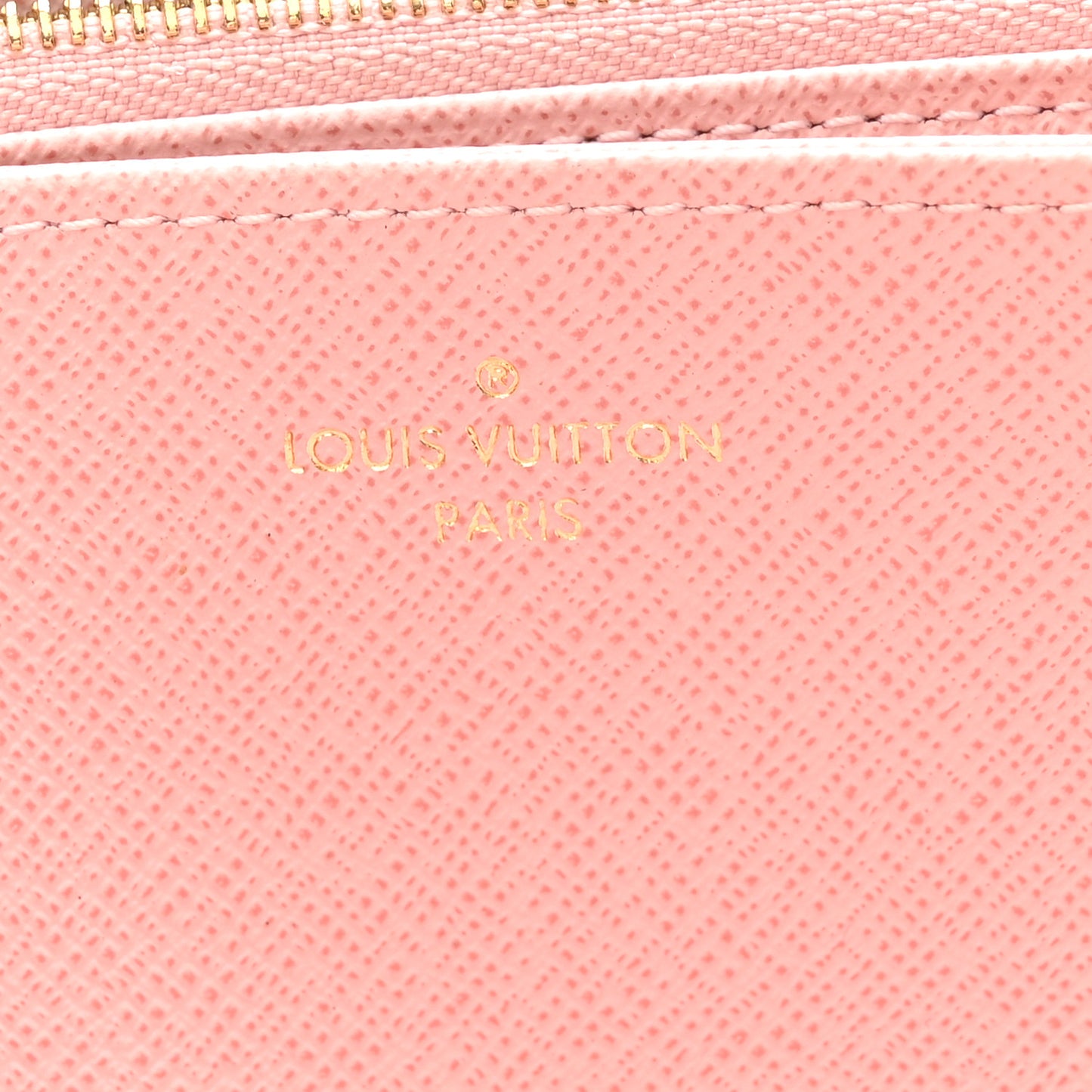 Monogram Zippy Wallet Rose Ballerine