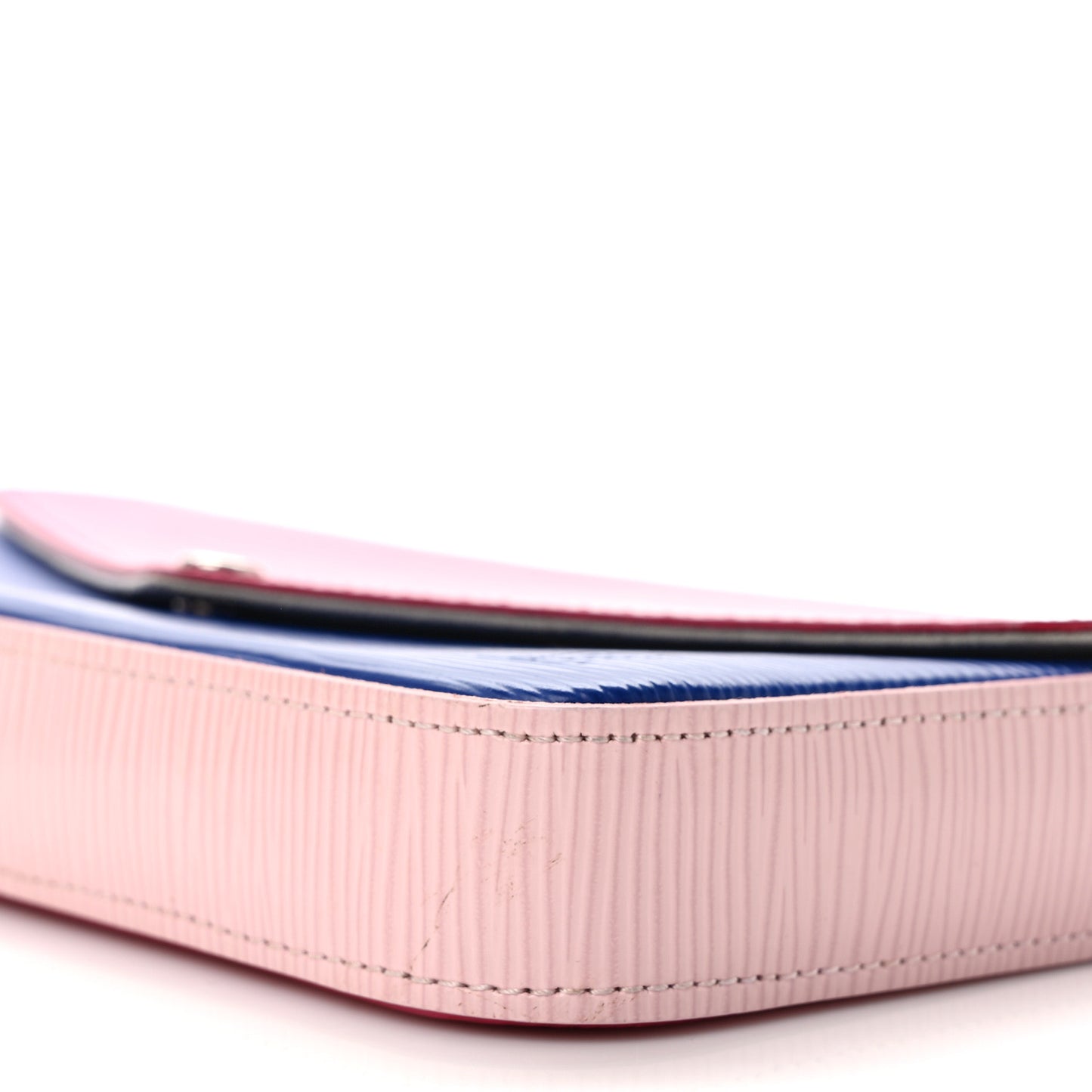 LOUIS VUITTON Epi Pochette Felicie Hot Pink