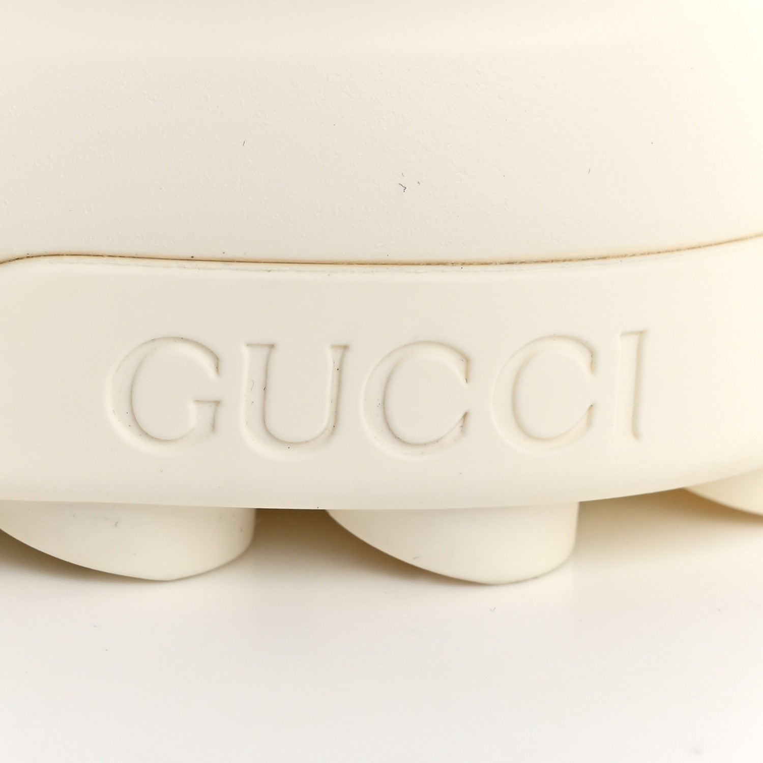 Gucci GG Monogram Womens 1977 Tennis Platform 52mm Sneakers 35 Great White Mystic White 7 of 13