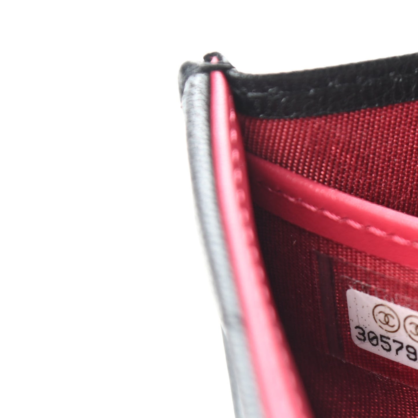 Lambskin Quilted Chanel 19 Flap Wallet Black