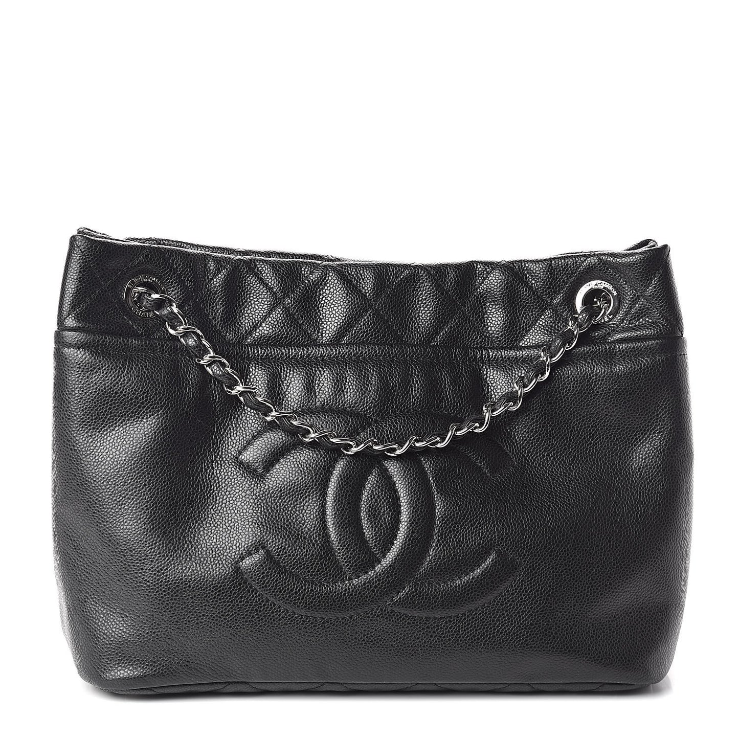 Caviar Timeless CC Soft Tote Black