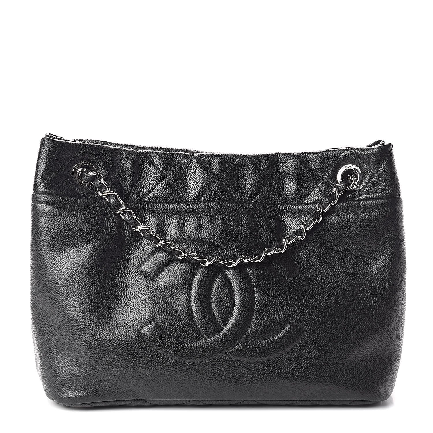 Chanel Caviar Timeless CC Soft Tote Black 1 of 10