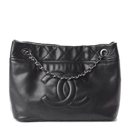 Chanel Caviar Timeless CC Soft Tote Black 1 of 10