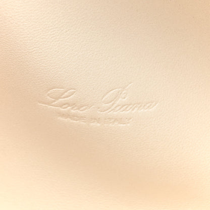Loro Piana Grained Calfskin L19 Extra Pocket Pouch Whisper White 6 of 13