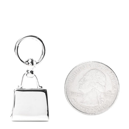 Hermes Palladium Mini Kelly Twilly Ring 2 of 3