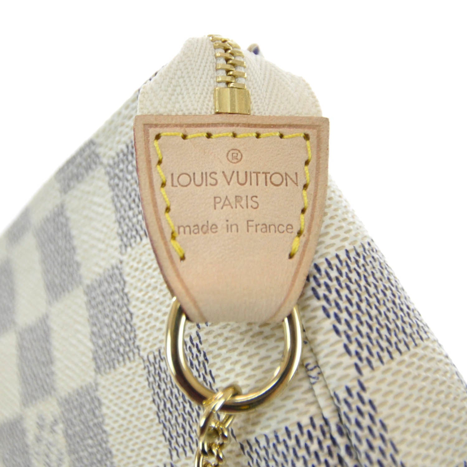 Louis Vuitton Damier Azur Mini Pochette Accessories 4 of 6