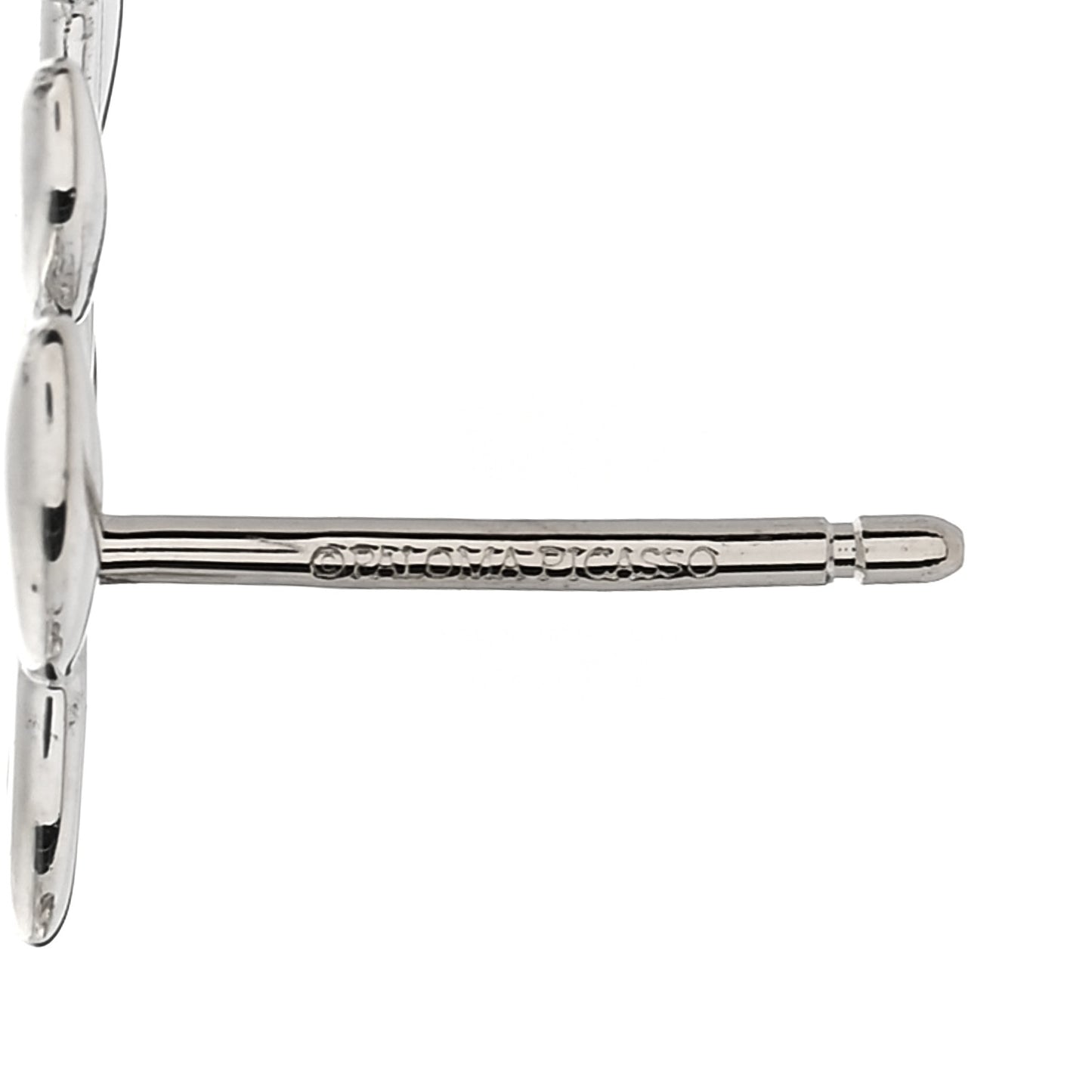 Sterling Silver Paloma Picasso Olive Leaf Climber Earrings