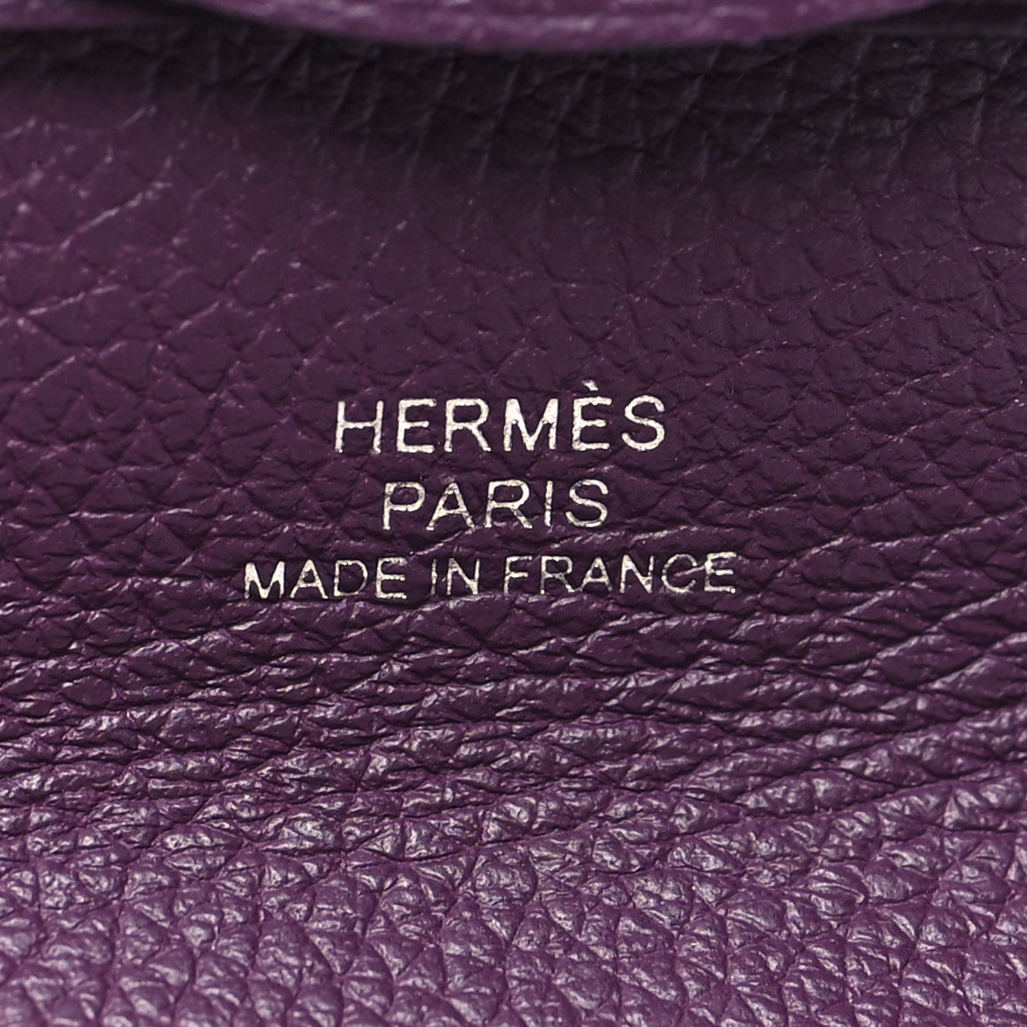 Hermes Evercolor Bastia Coin Purse Cassis 6 of 8