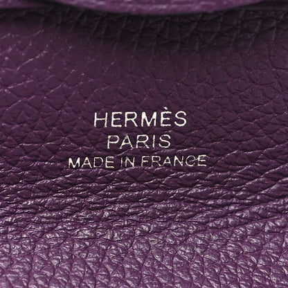 Hermes Evercolor Bastia Coin Purse Cassis 6 of 8