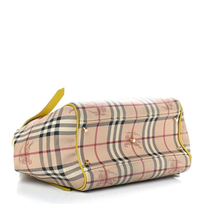 Burberry House Check Small Canterbury Tote Yellow 4 of 8