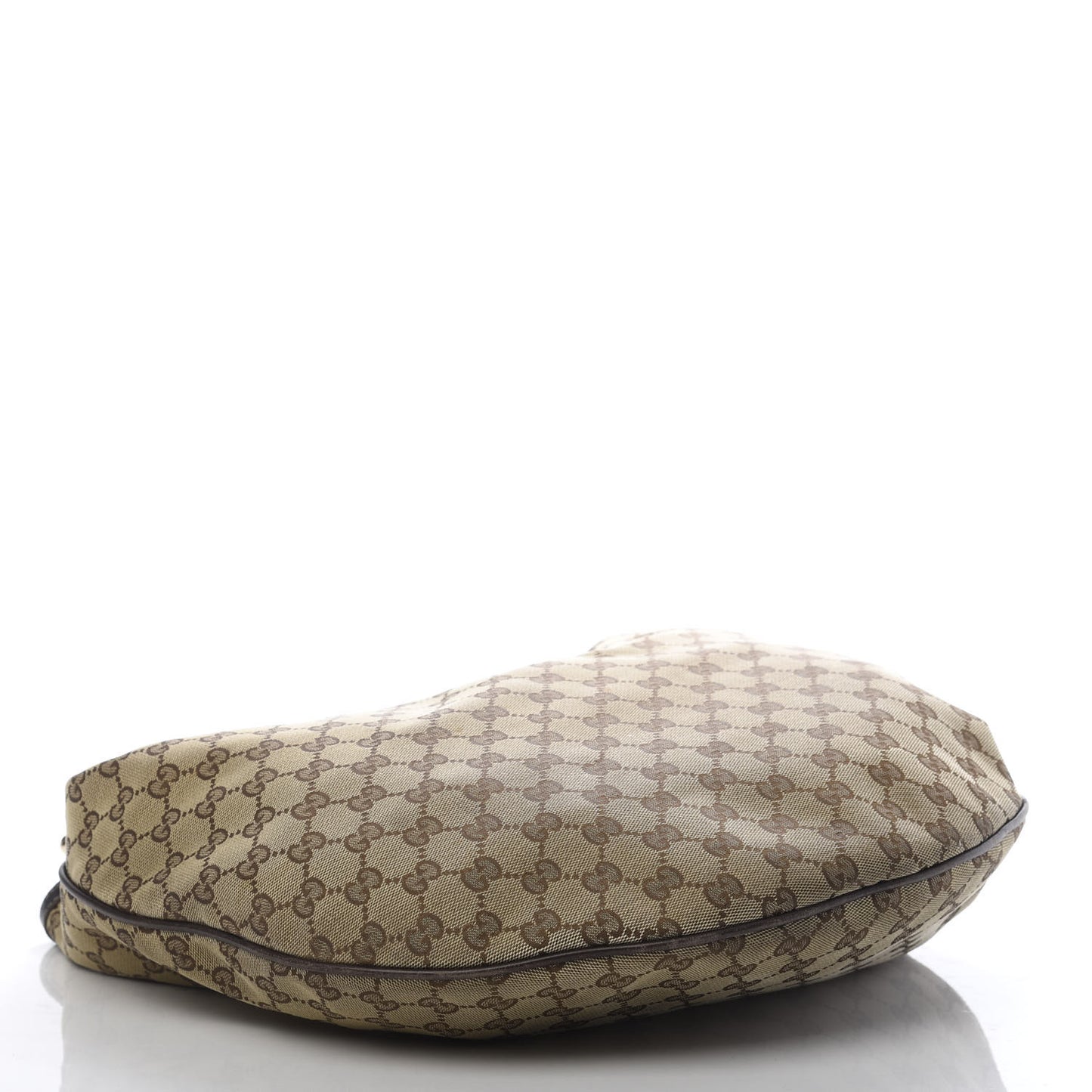 Monogram Large Wave Hobo Dark Brown