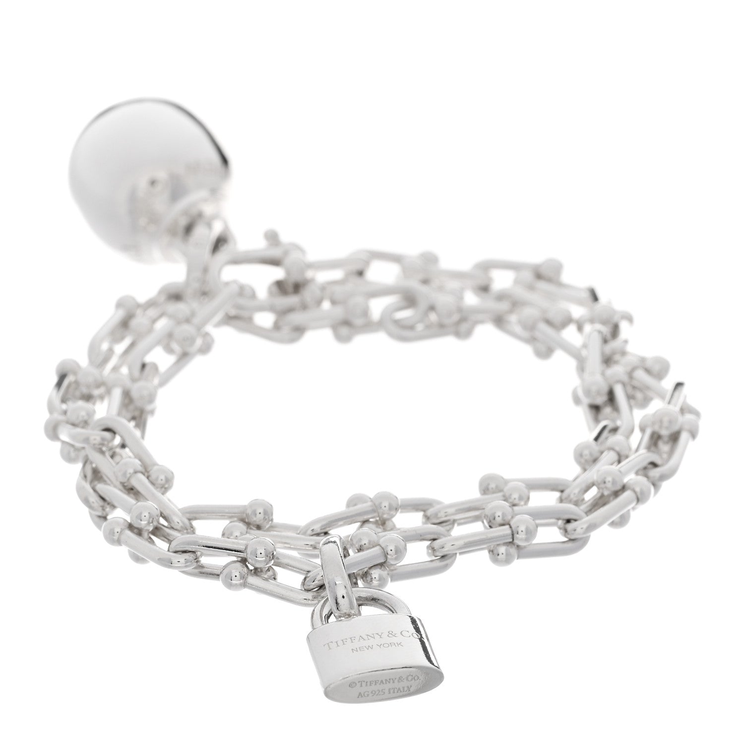 Tiffany Sterling Silver HardWear Wrap Bracelet 2 of 4