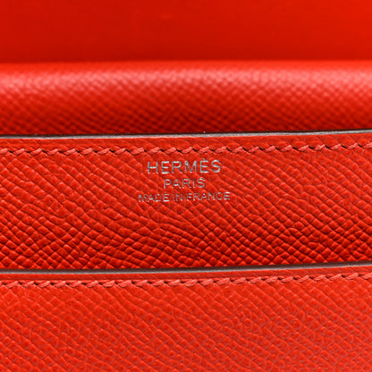Hermes Epsom Verrou 21 Rouge Tomate 6 of 10