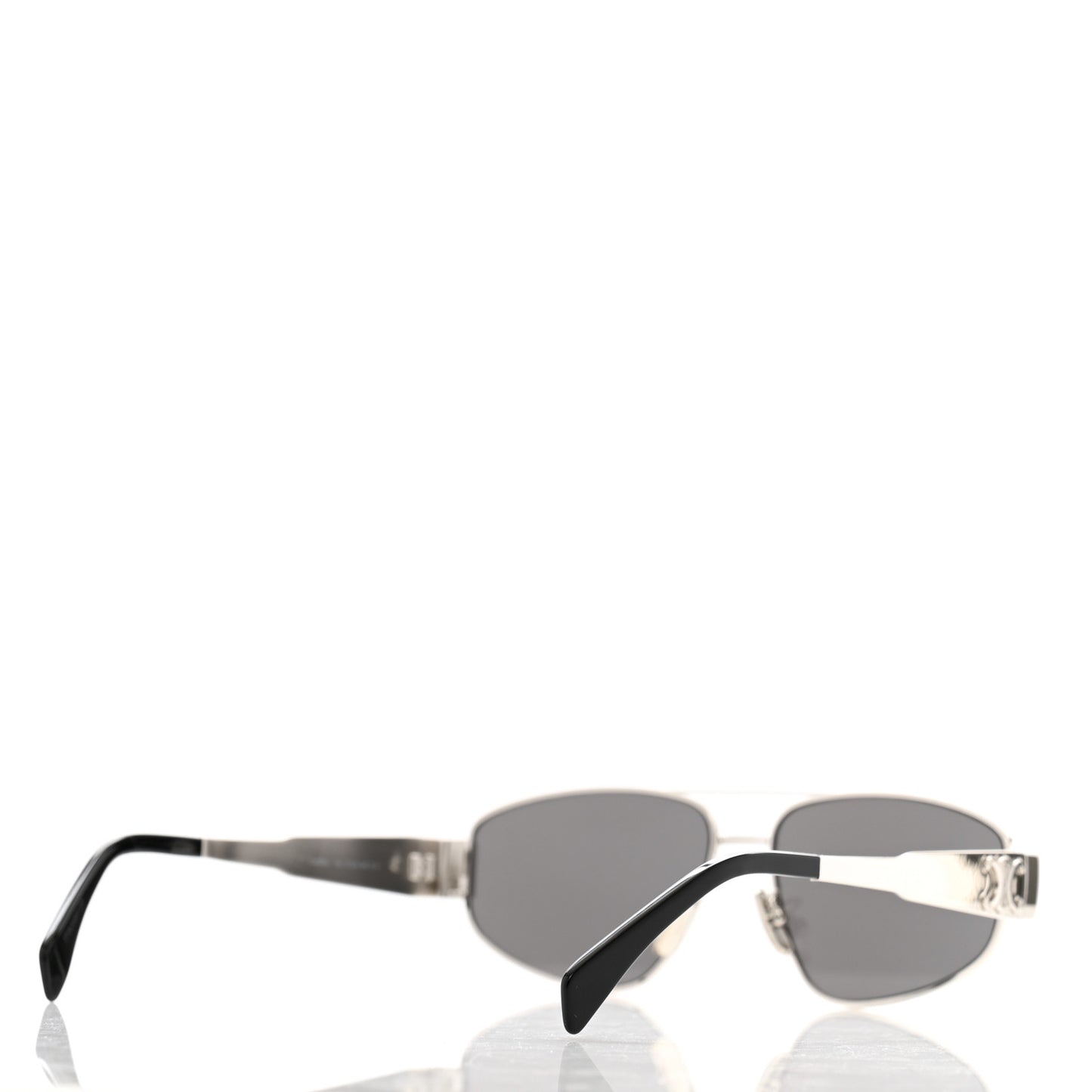 Metal Triomphe 03 Sunglasses CL40281U Silver Smoke