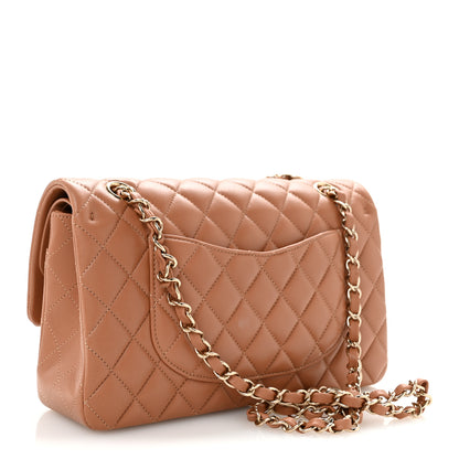 Chanel Lambskin Quilted Medium Double Flap Brown 3 of 11