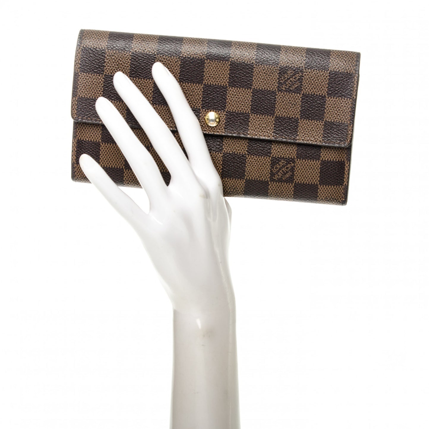 Damier Ebene Sarah Wallet