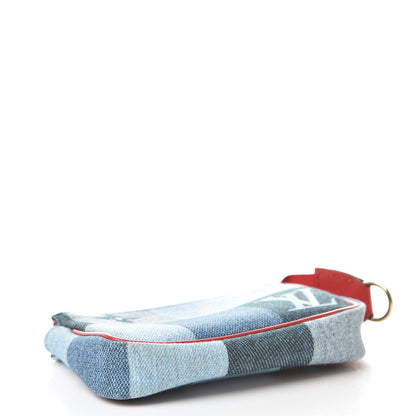 Louis Vuitton Denim Micro Pochette Accessories Denim Rouge 4 of 8