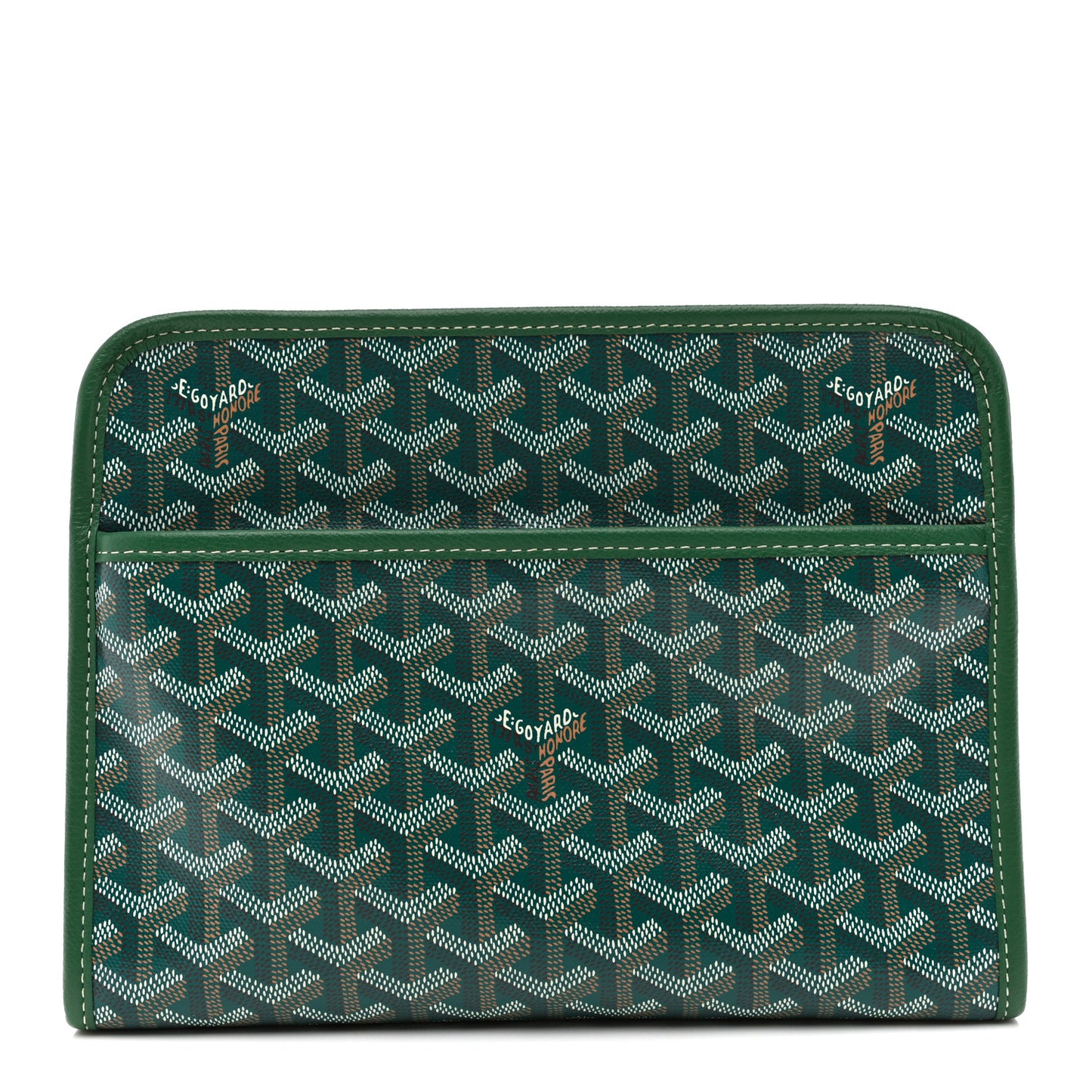 Goyardine Jouvence Toiletry Pouch MM Green
