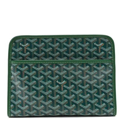 Goyard Goyardine Jouvence Toiletry Pouch MM Green 1 of 7