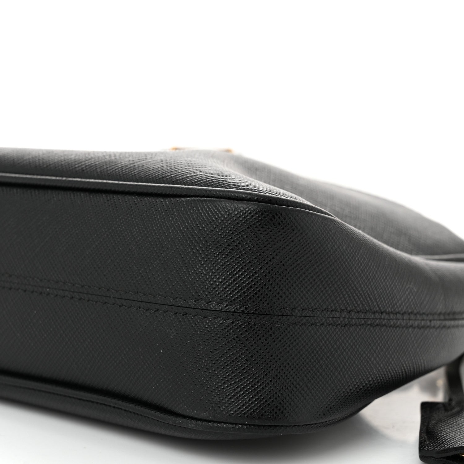 Prada Saffiano Lux Re-Edition 2005 Shoulder Bag Black 11 of 12