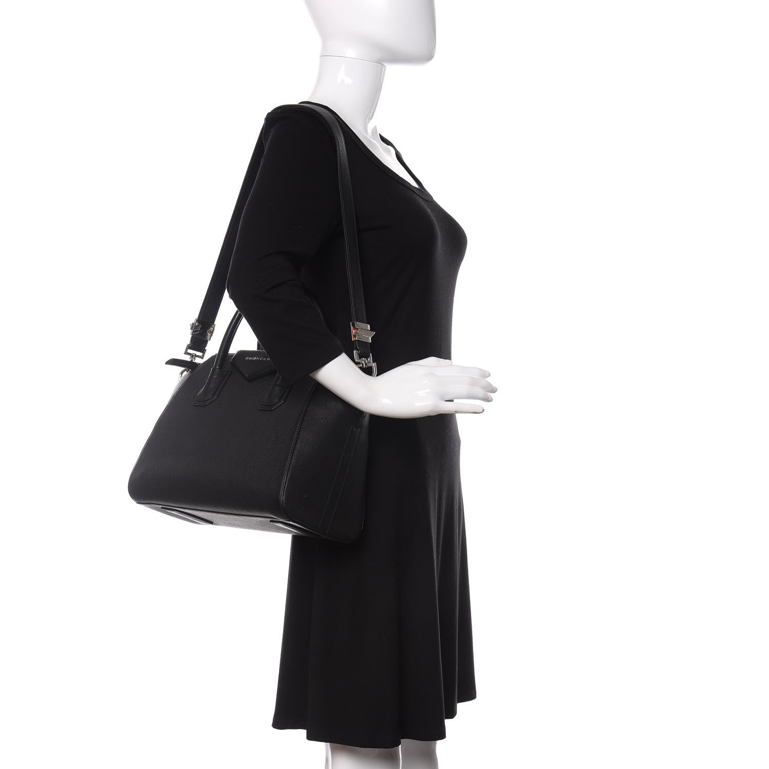 Givenchy Sugar Goatskin Small Antigona Black 2 of 15