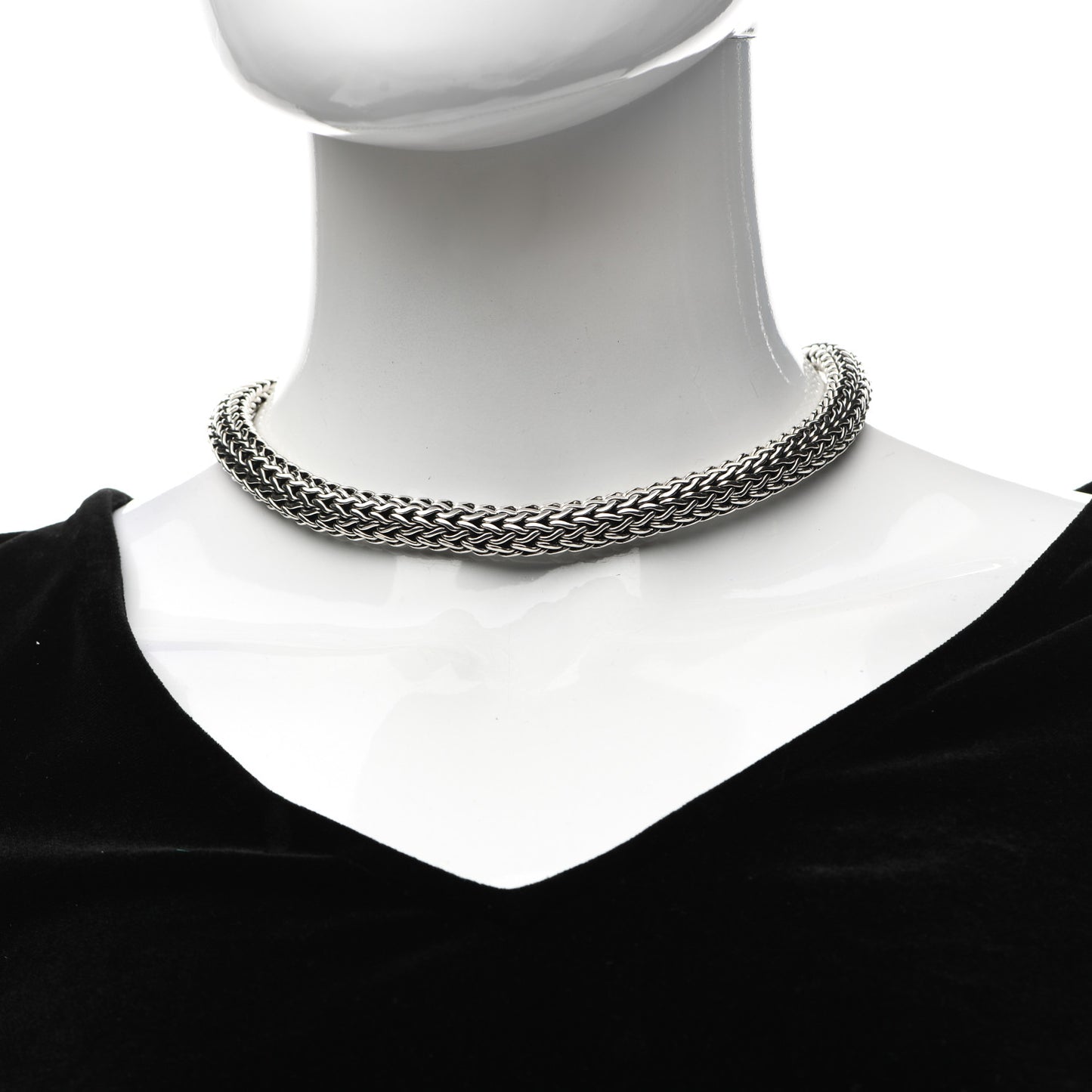 Sterling Silver 10mm Classic Chain Necklace
