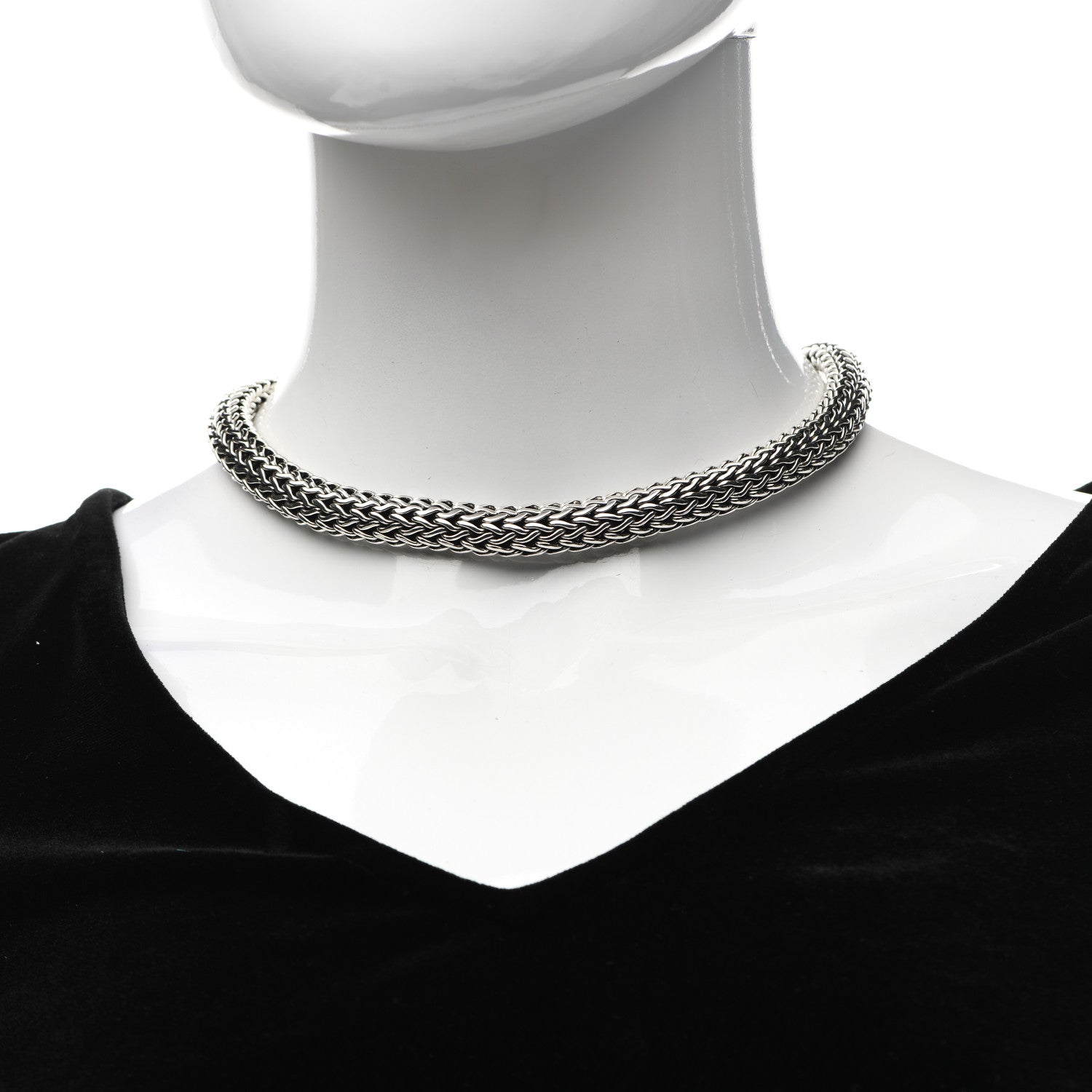 John Hardy Sterling Silver 10mm Classic Chain Necklace 2 of 5