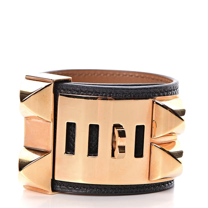 Hermes Epsom Collier de Chien CDC Bracelet XS Black 4 of 7