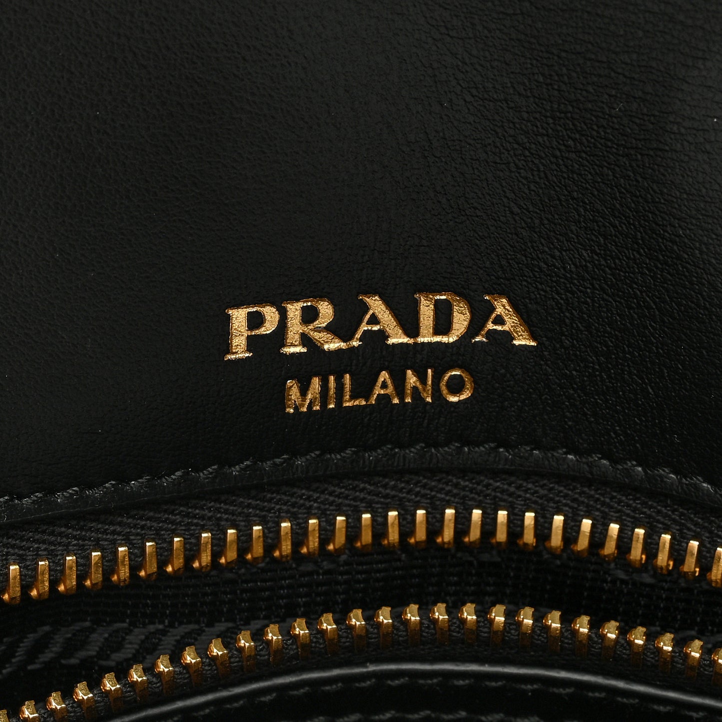 Saffiano Flap Shoulder Bag Black