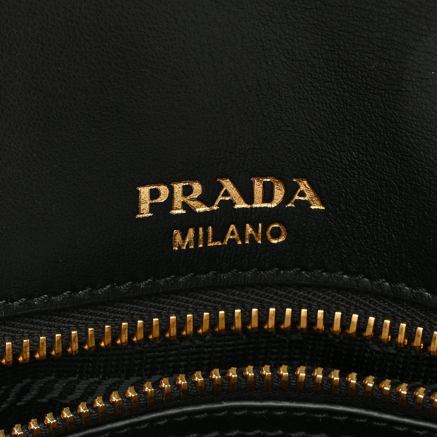 Prada Saffiano Flap Shoulder Bag Black 6 of 9